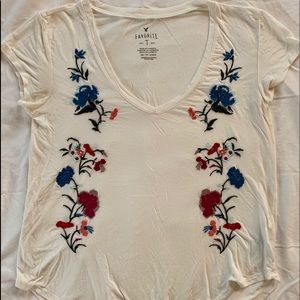 AEO Embroidered Soft and Sexy Favorite Tee